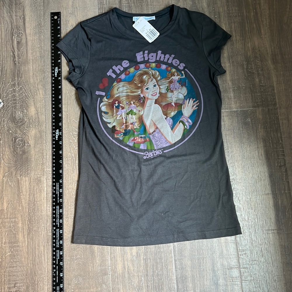 Blue Ribbon brand Barbie tee from Forever 21 Size Large Gray